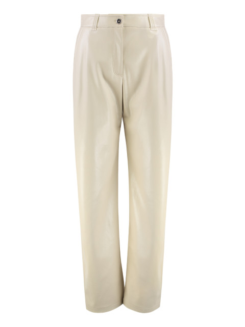 Balloon pants in eco-leather