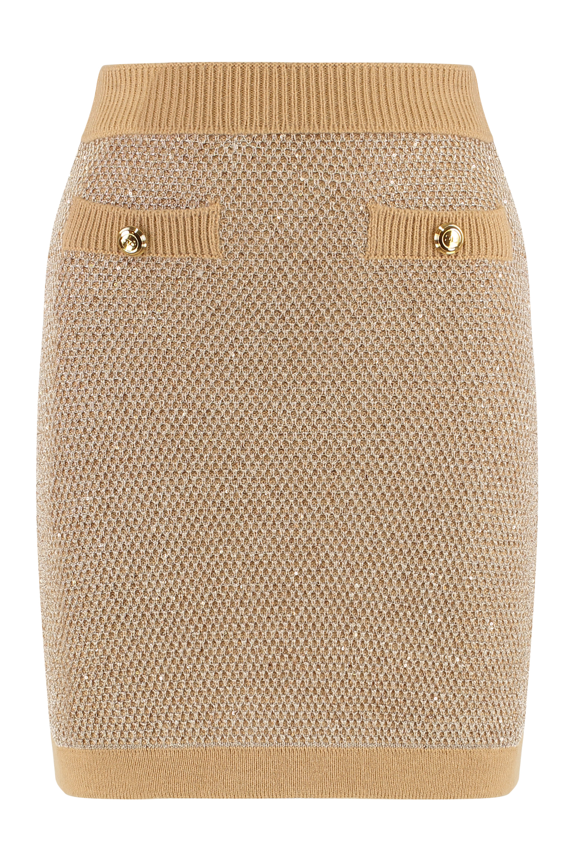 Gonna in knit with sequins