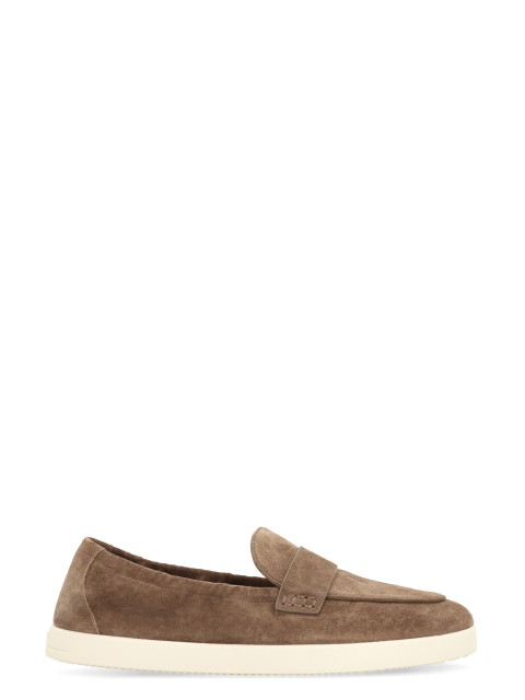 Ballerina suede loafers