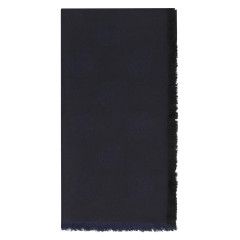 Wool and silk scarf