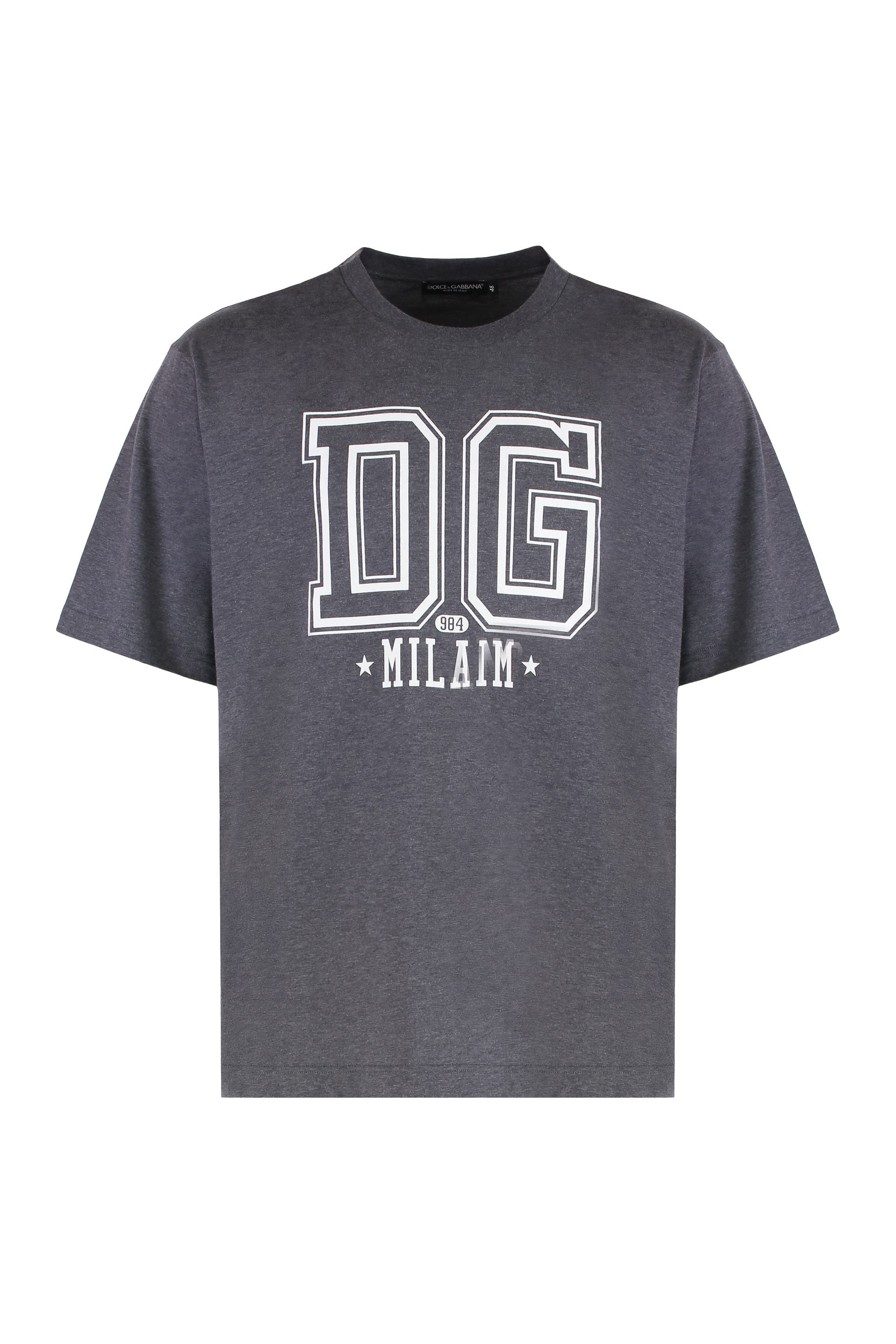 T-shirt crew neck in cotton