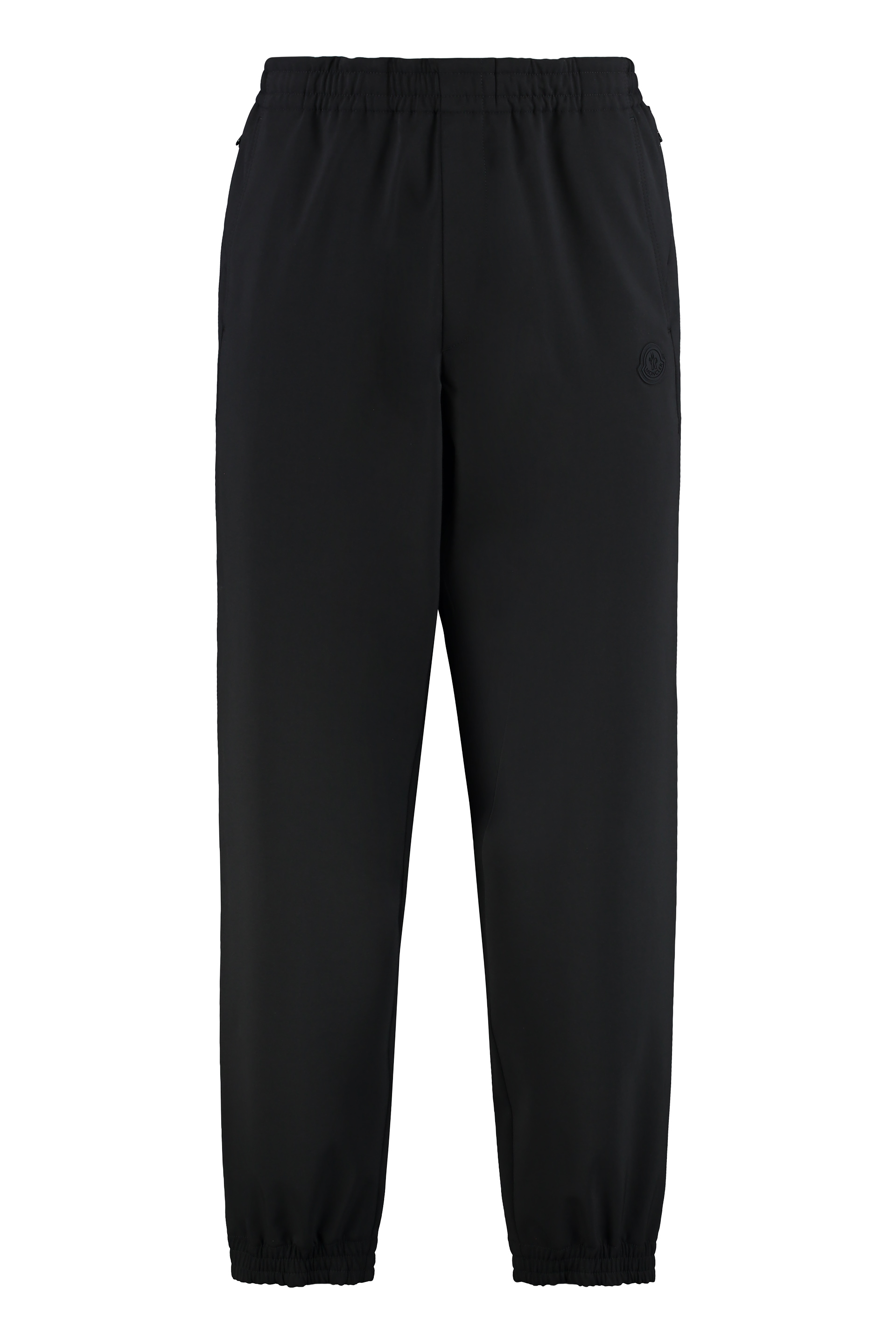Techno fabric track pants
