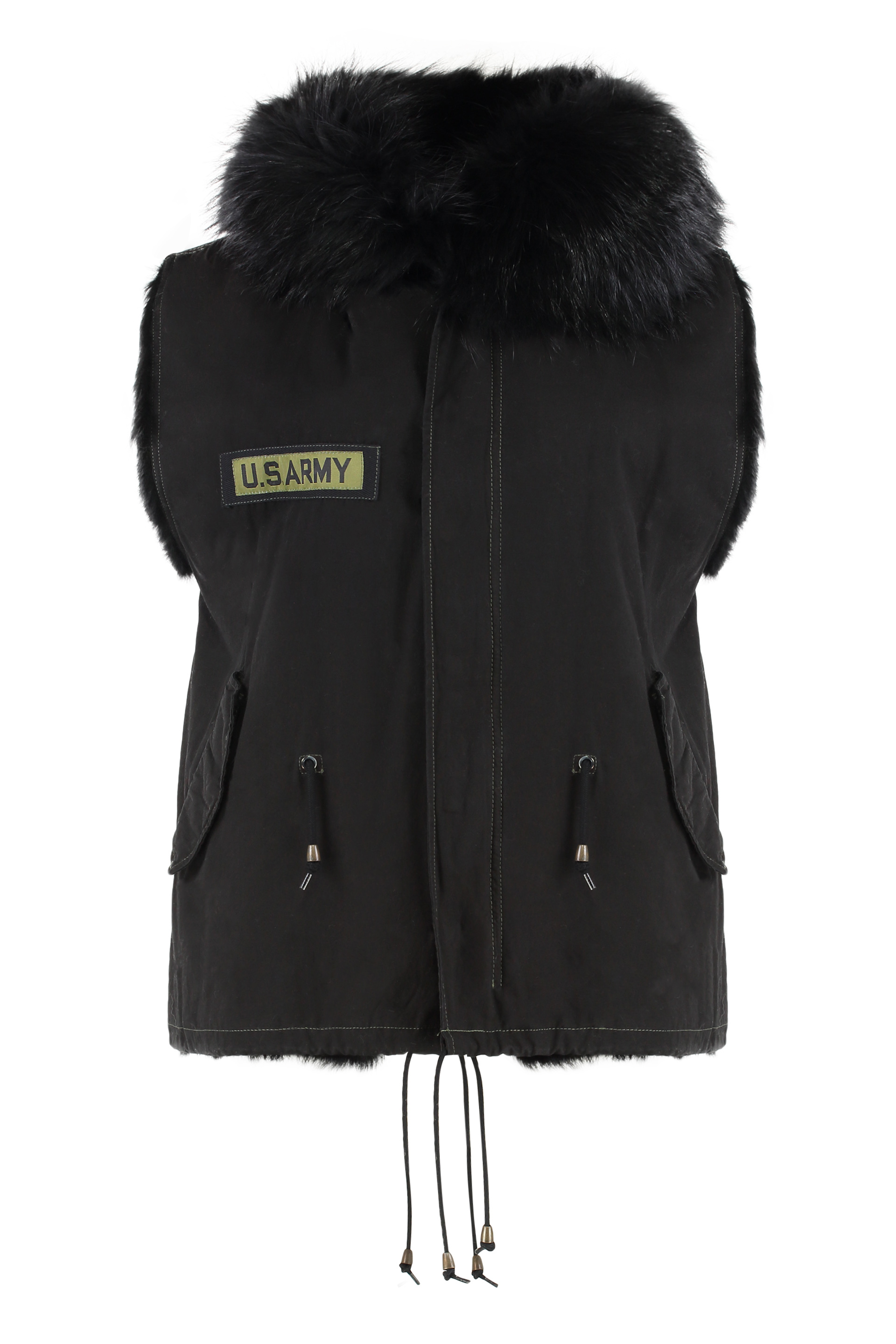Sleeveless jacket