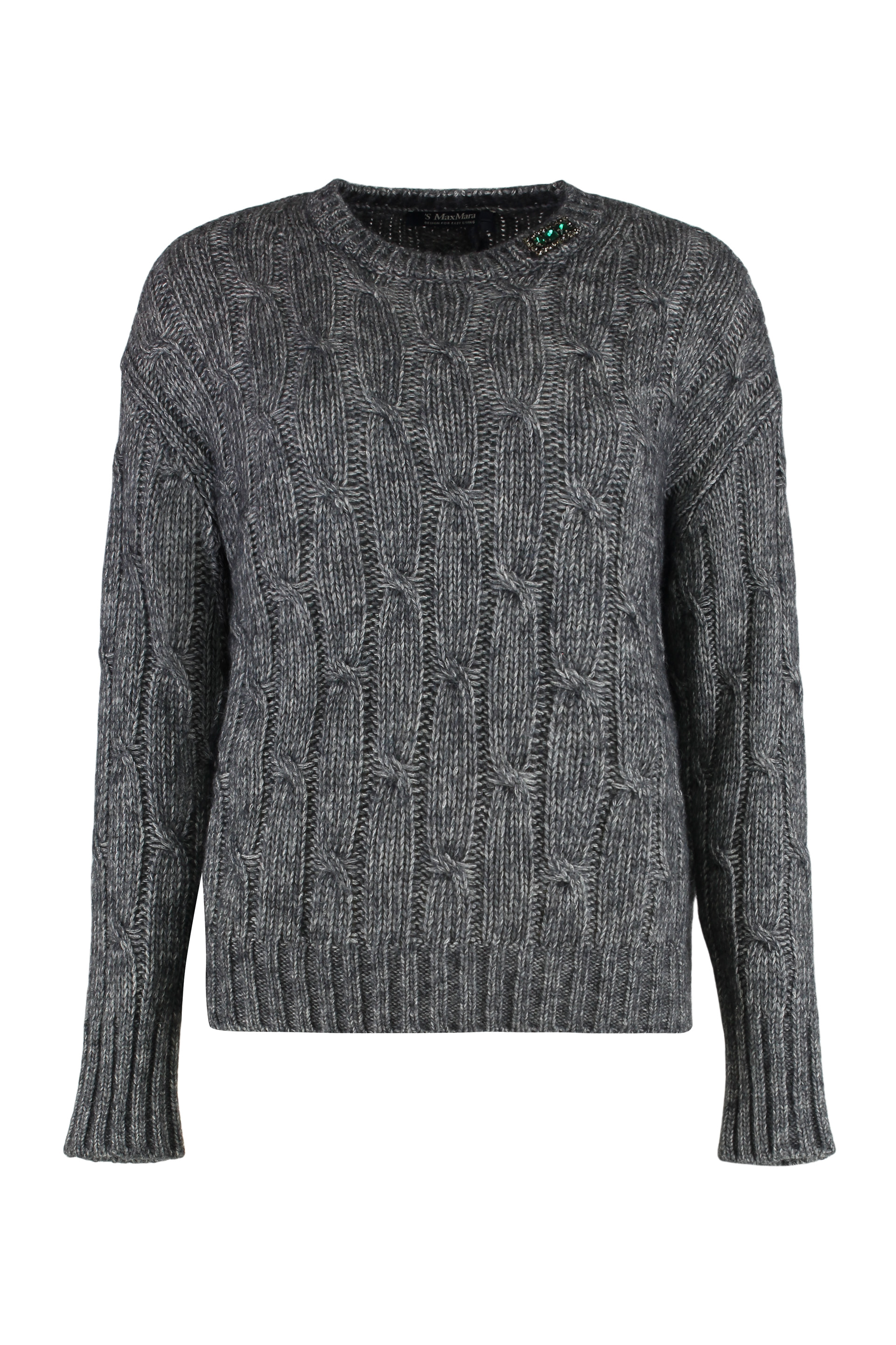 Cabaret Cotton blend crew-neck sweater