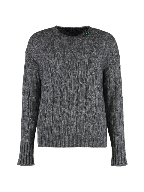Cabaret Cotton blend crew-neck sweater