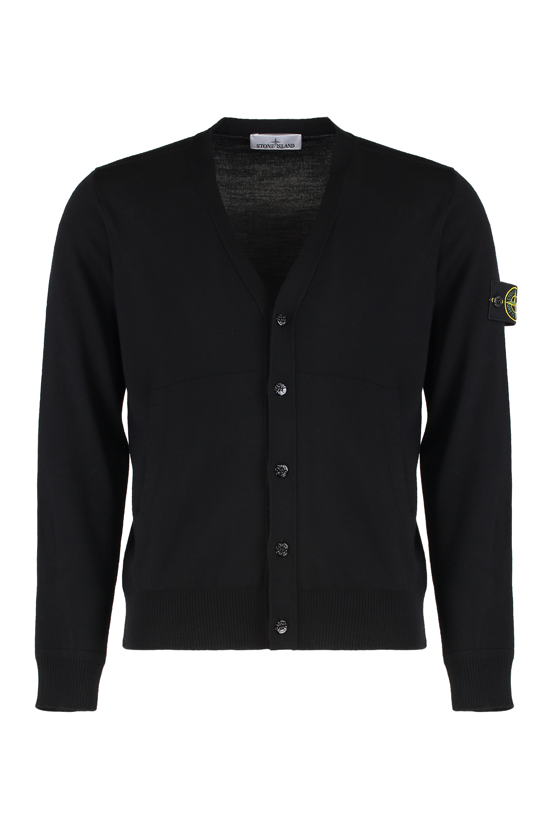 Cardigan in virgin wool