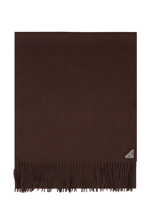 Silk and cashmere scarf