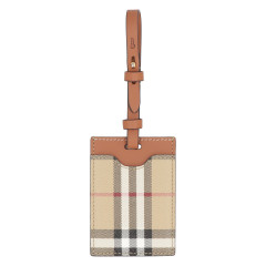 Leather luggage Tag