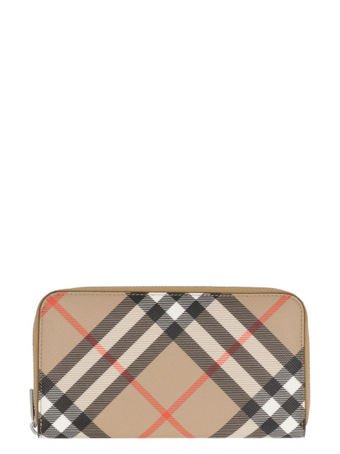 Coated canvas wallet