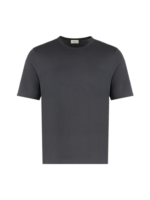 Round neck T-shirt in cotton