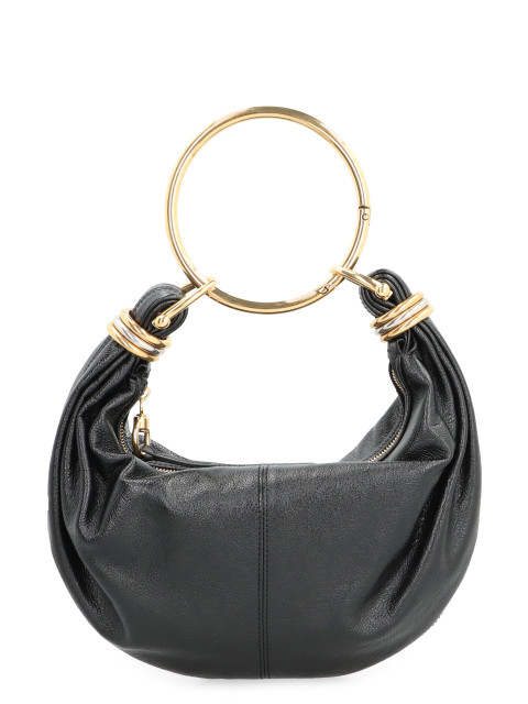 Bracelet leather hobo-bag