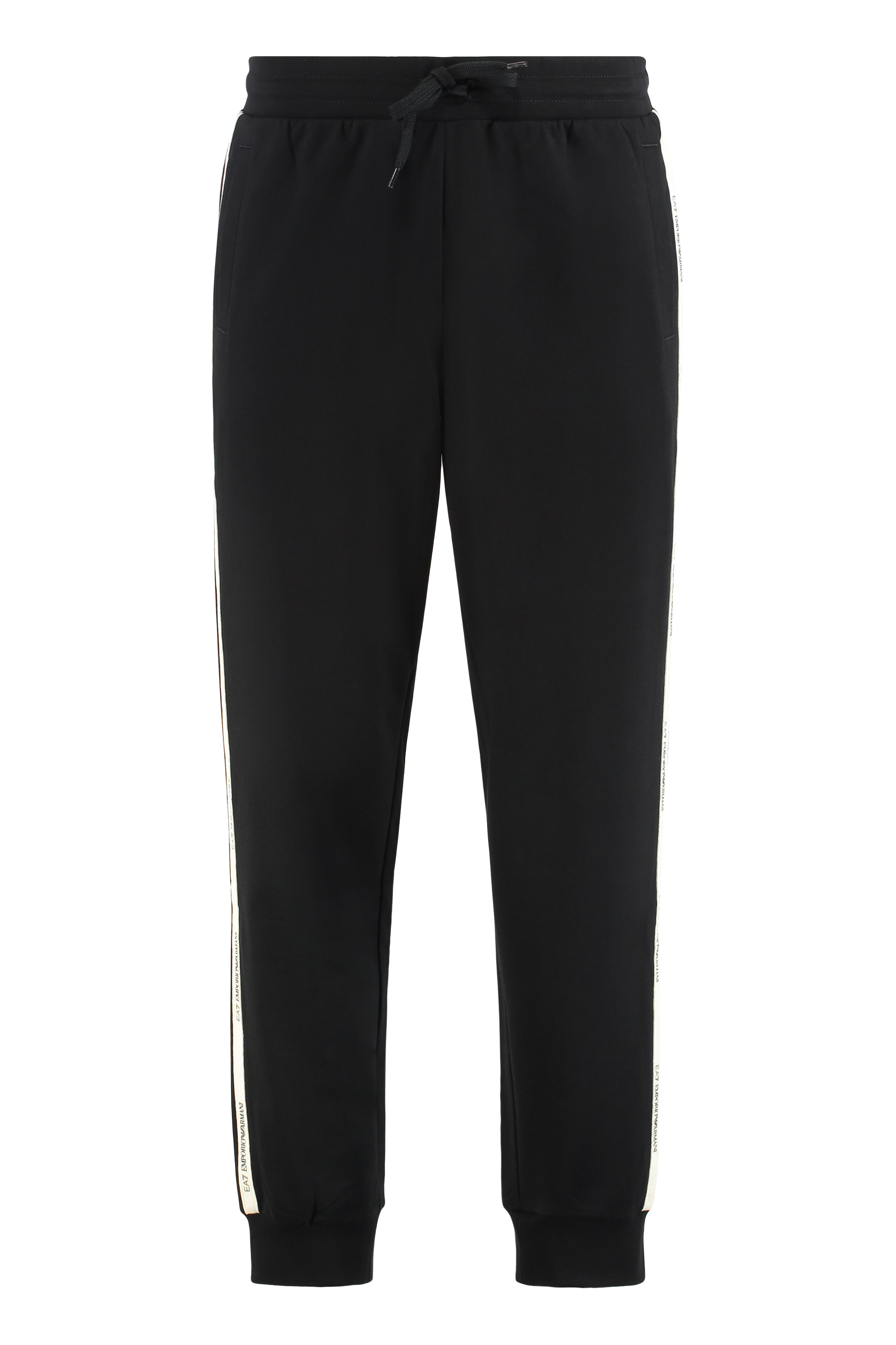 Track pants in cotton