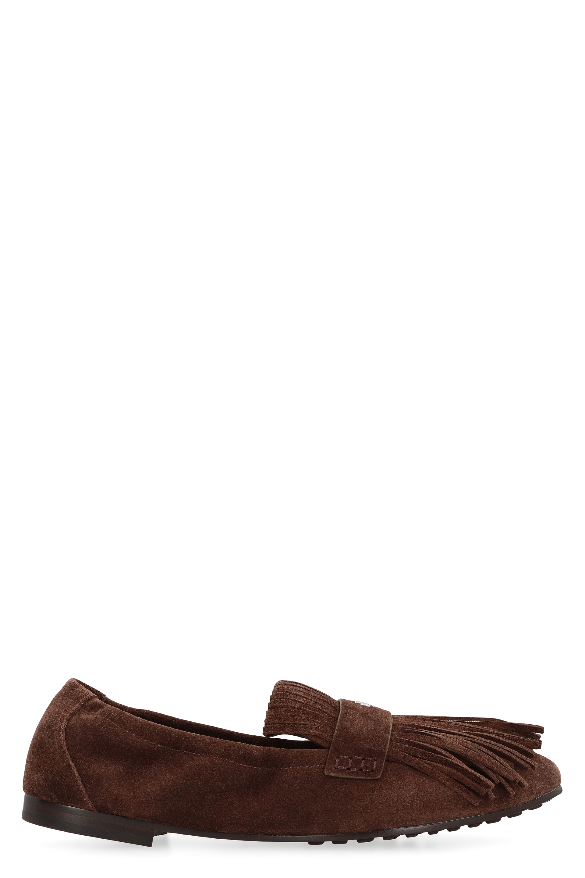 Ballet flat with fringes