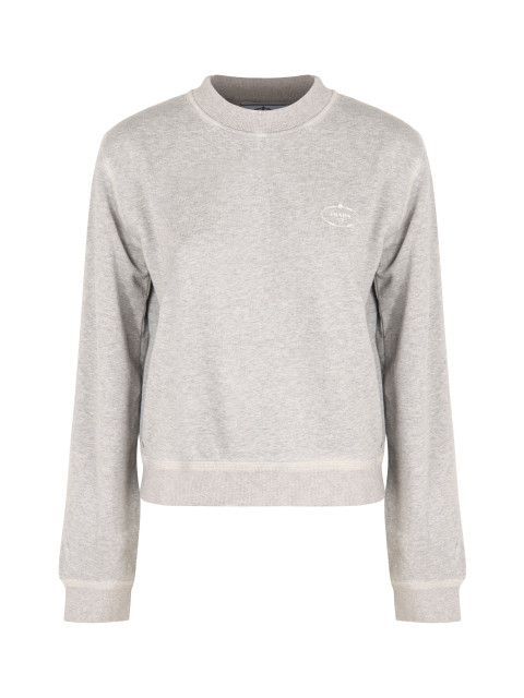 Logo detail cotton sweatshirt