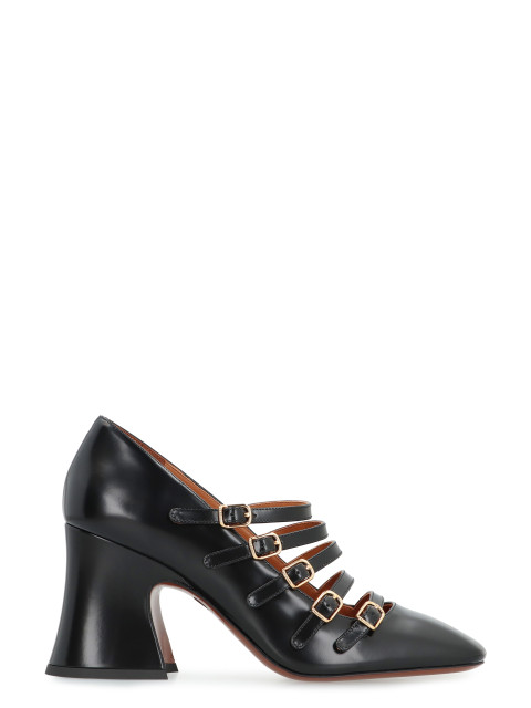 Janis leather pumps