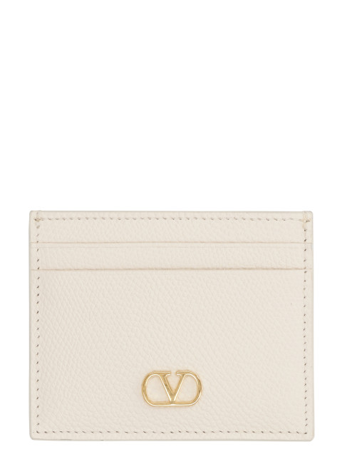 Vlogo Signature Leather card holder