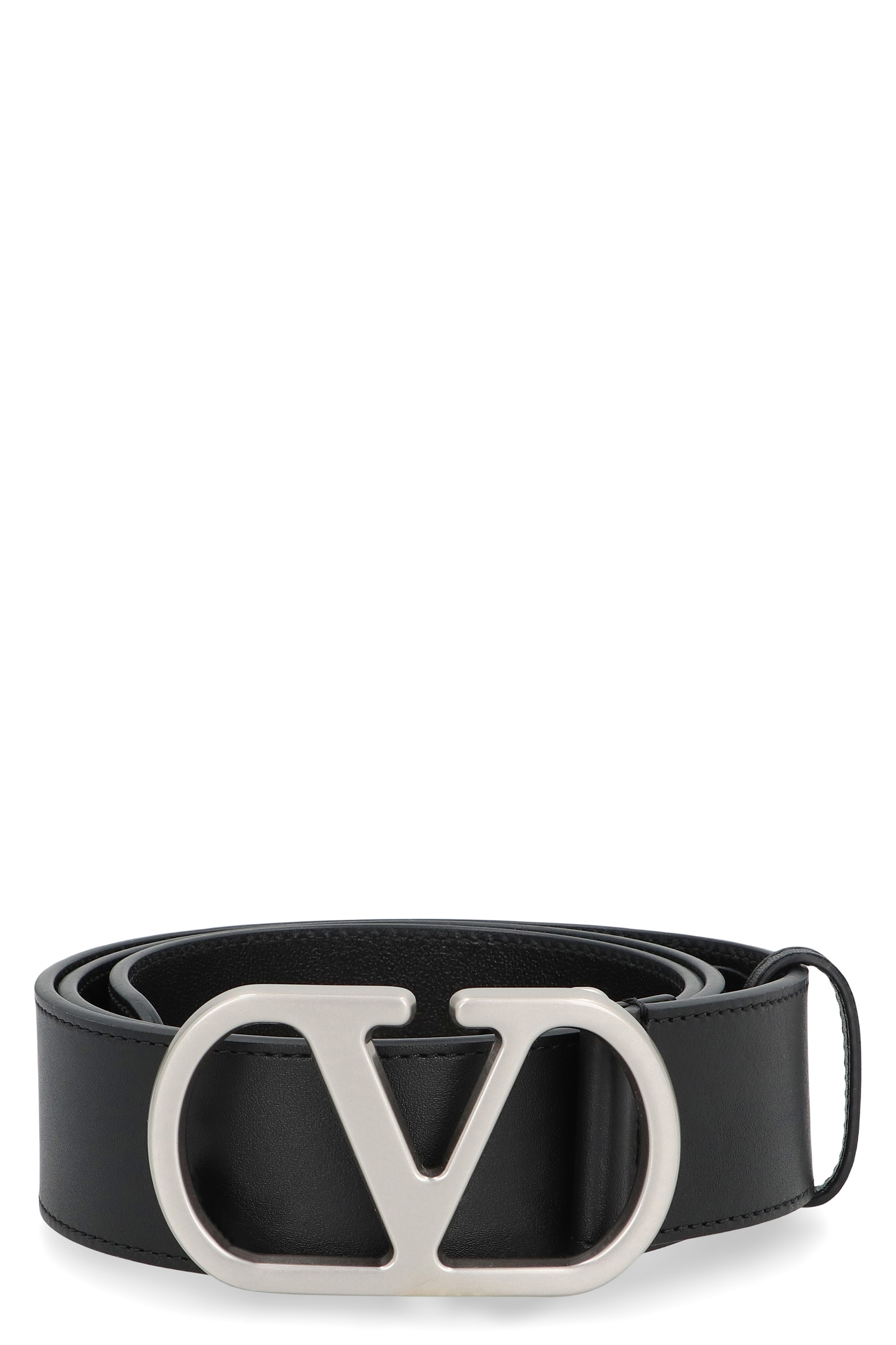 VLogo Signature Leather belt