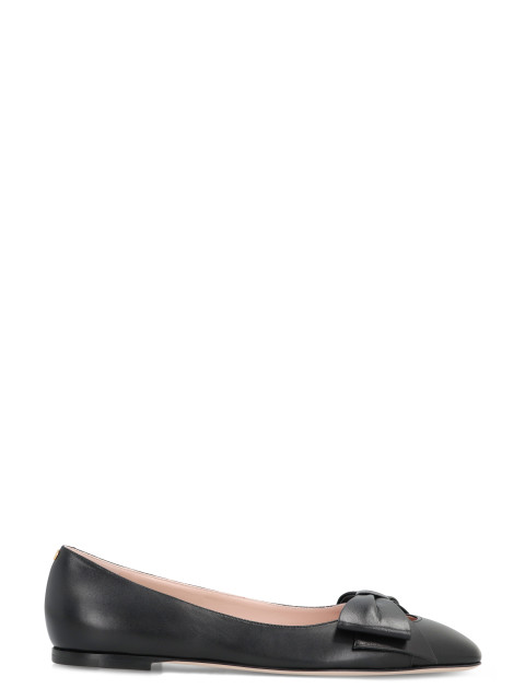 Bowow leather ballet flats