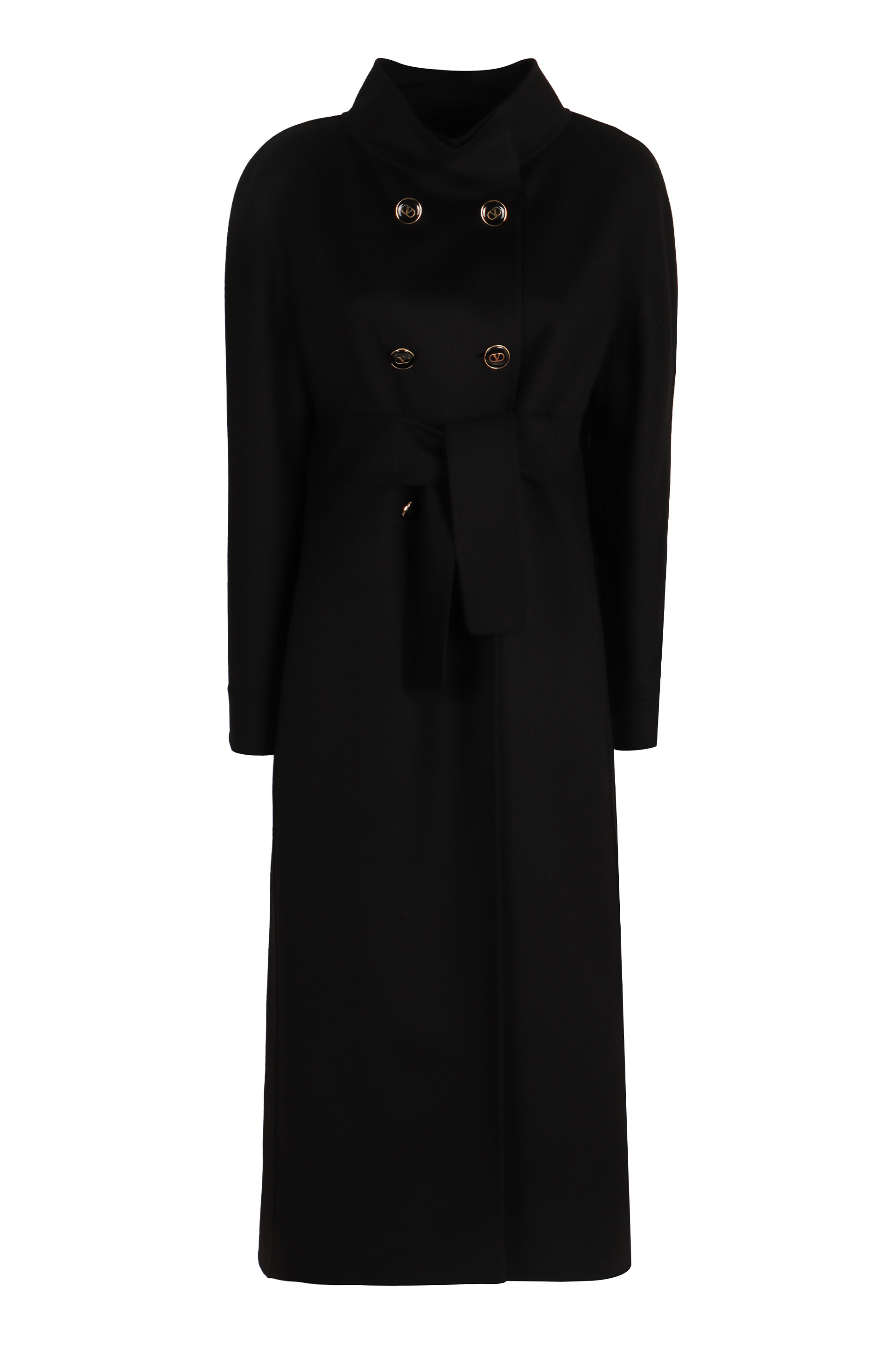 Wool and cashmere coat