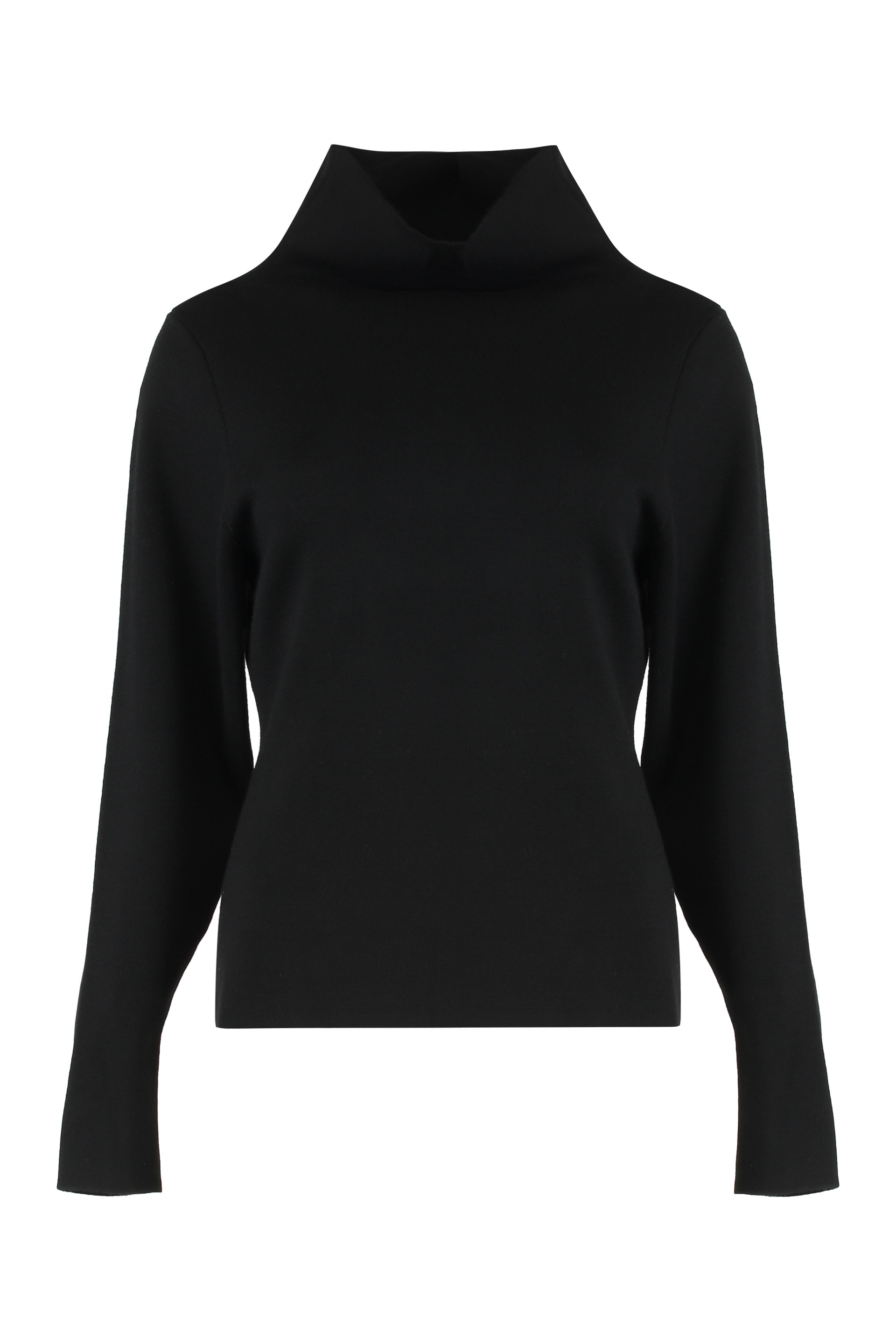 Sweater with turtleneck in wool and cashmere