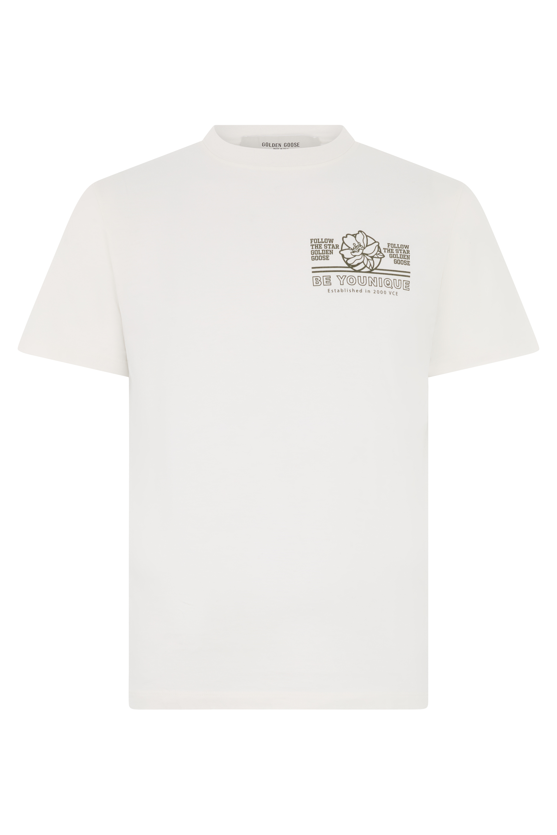 Cotton crew-neck T-shirt