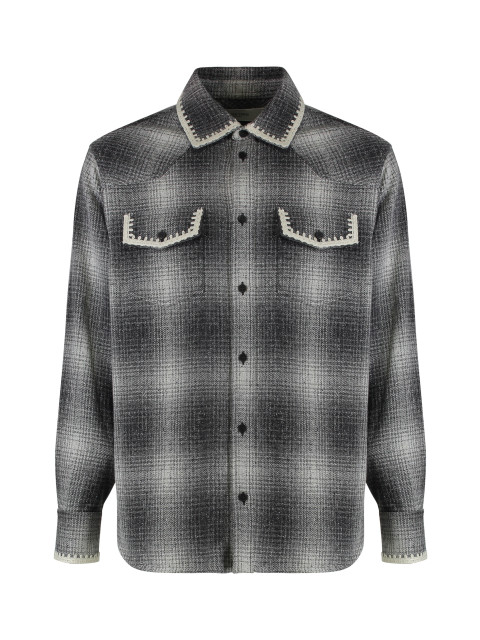 Sweater made of wool blend