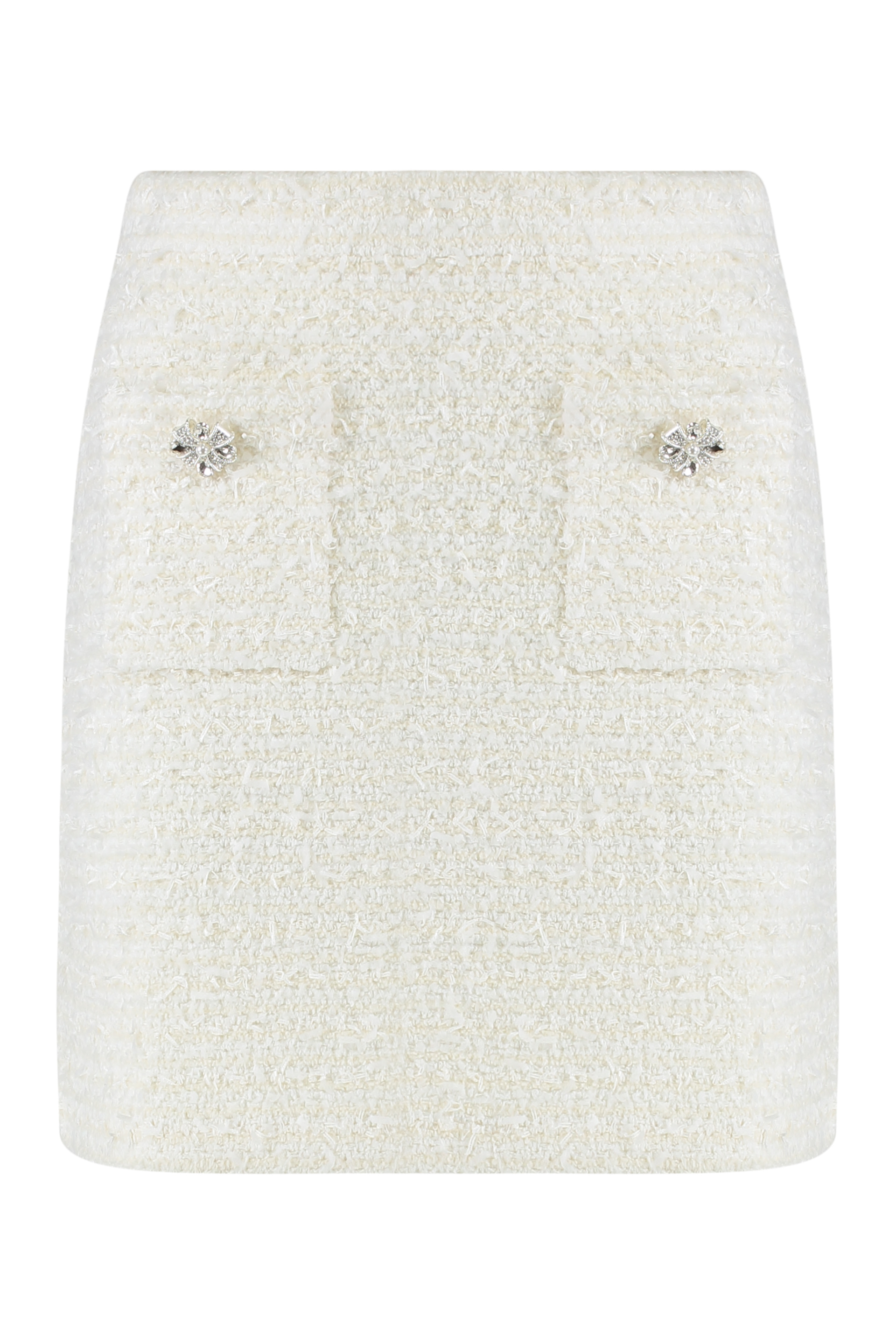 Knitted mini skirt
