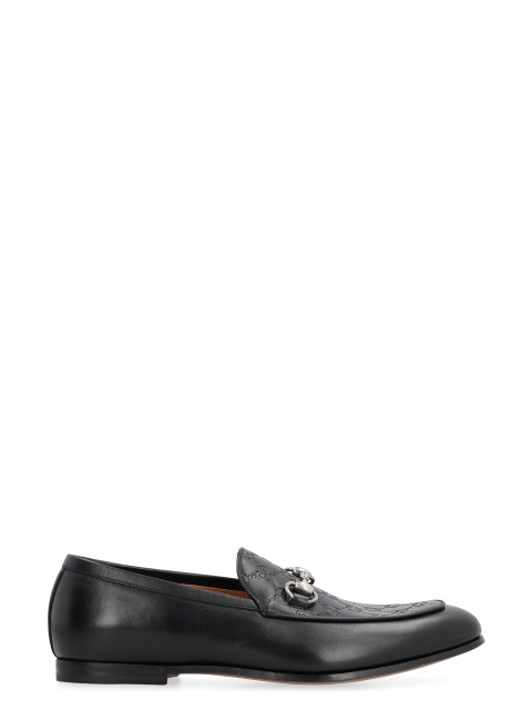 Leather loafers
