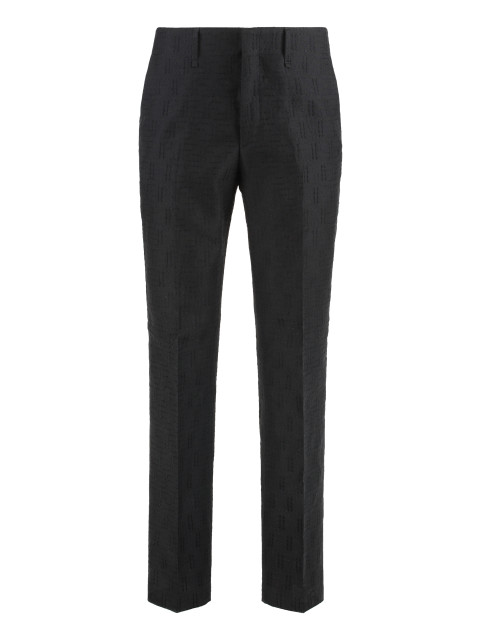 Linen and cotton trousers