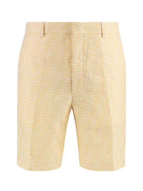 Linen bermuda-shorts
