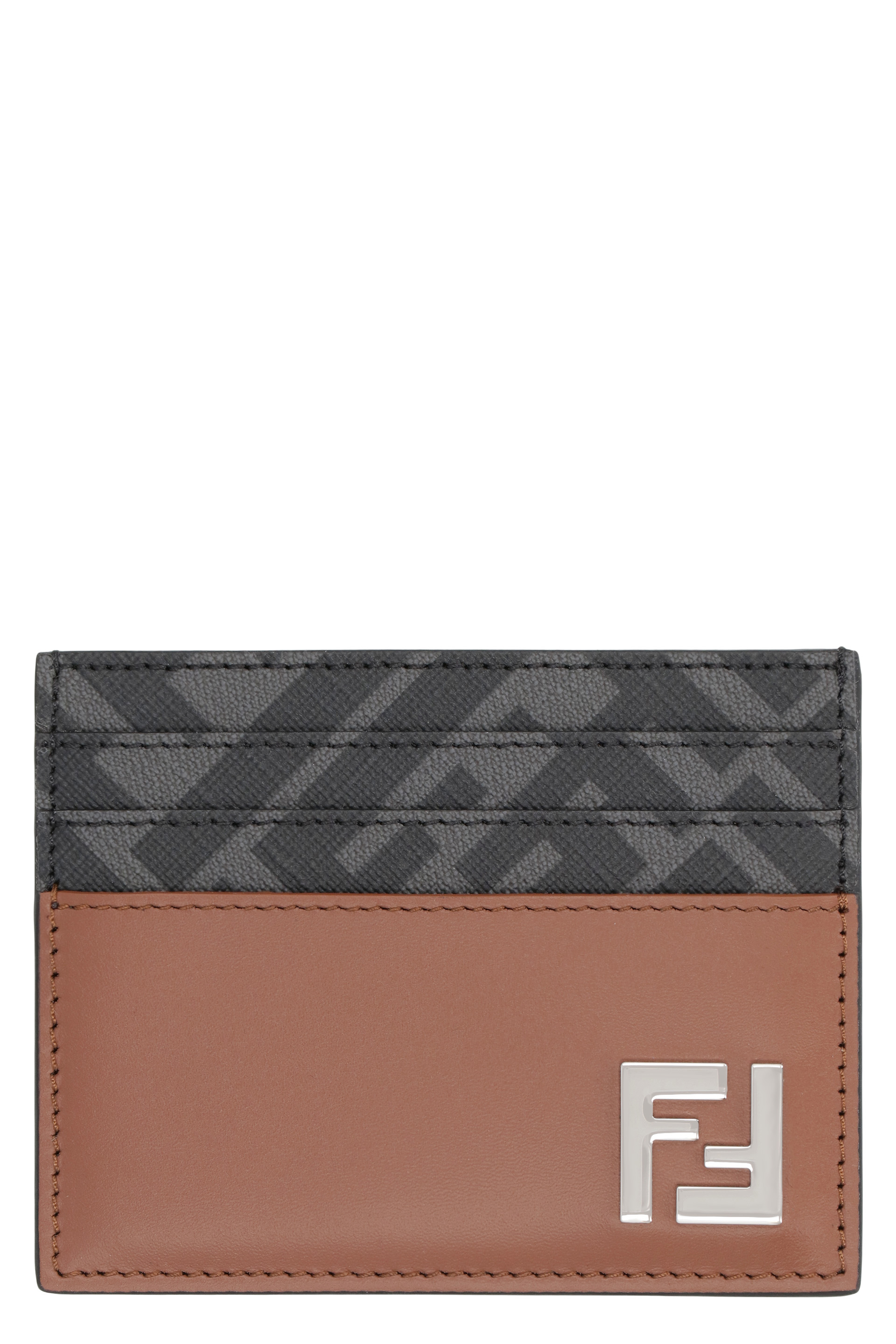 FF Squared leather card holder