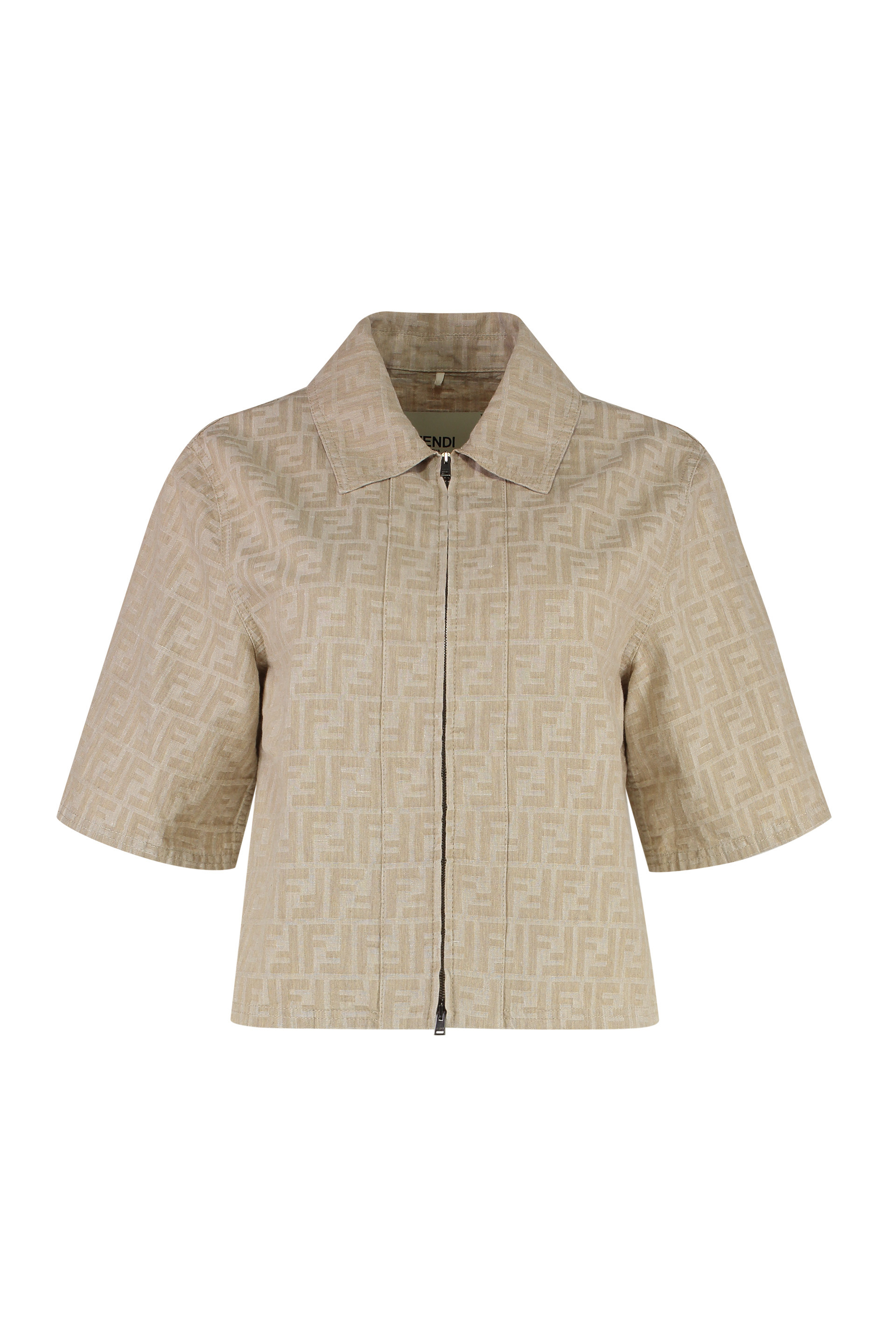 Cotton-linen blend jacket