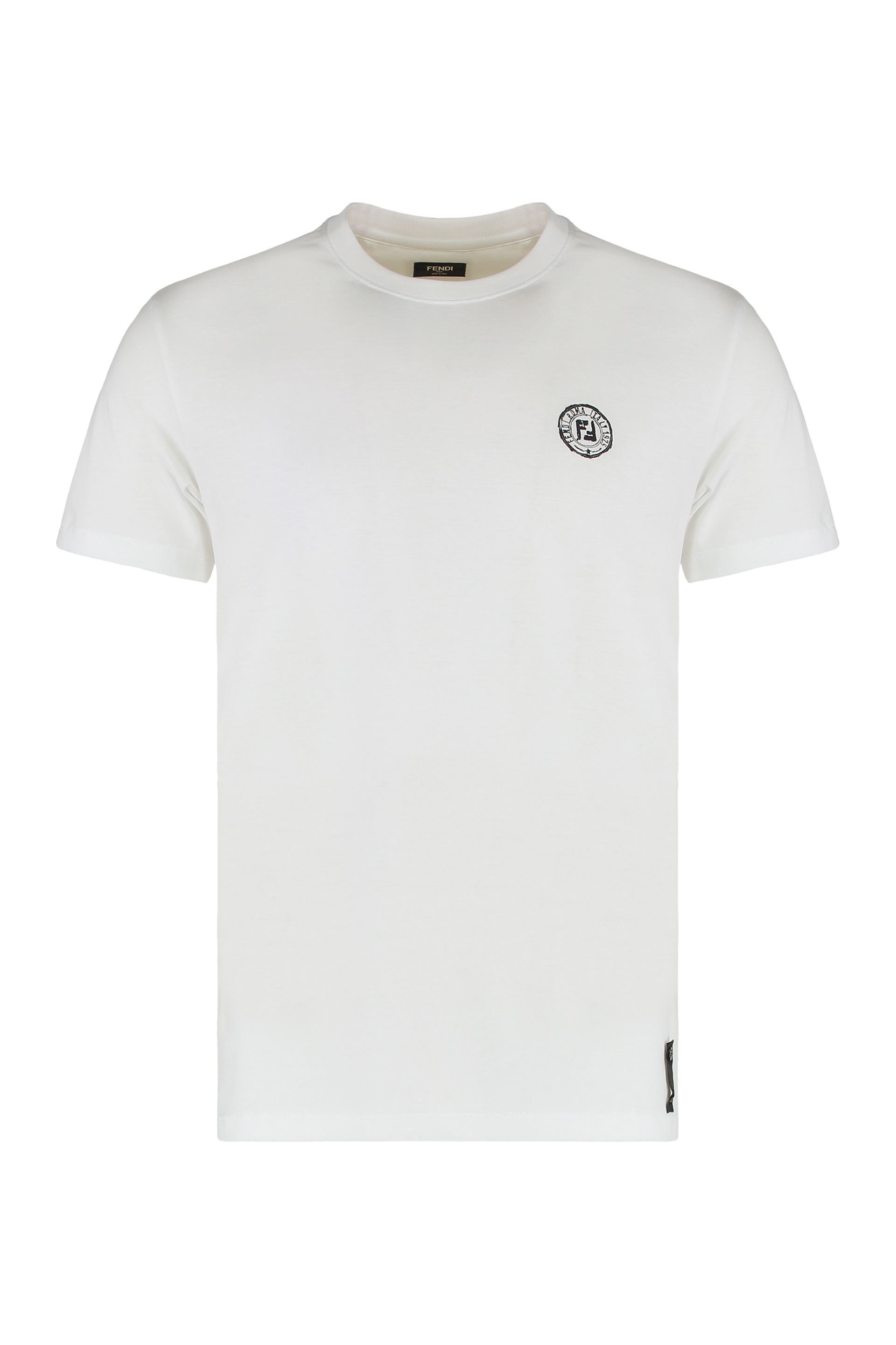 Cotton crew-neck T-shirt