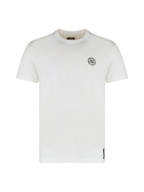 Cotton crew-neck T-shirt