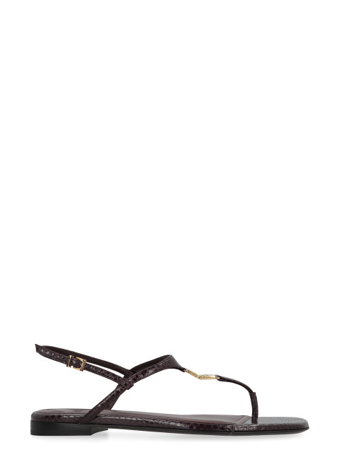 FFold Leather sandals