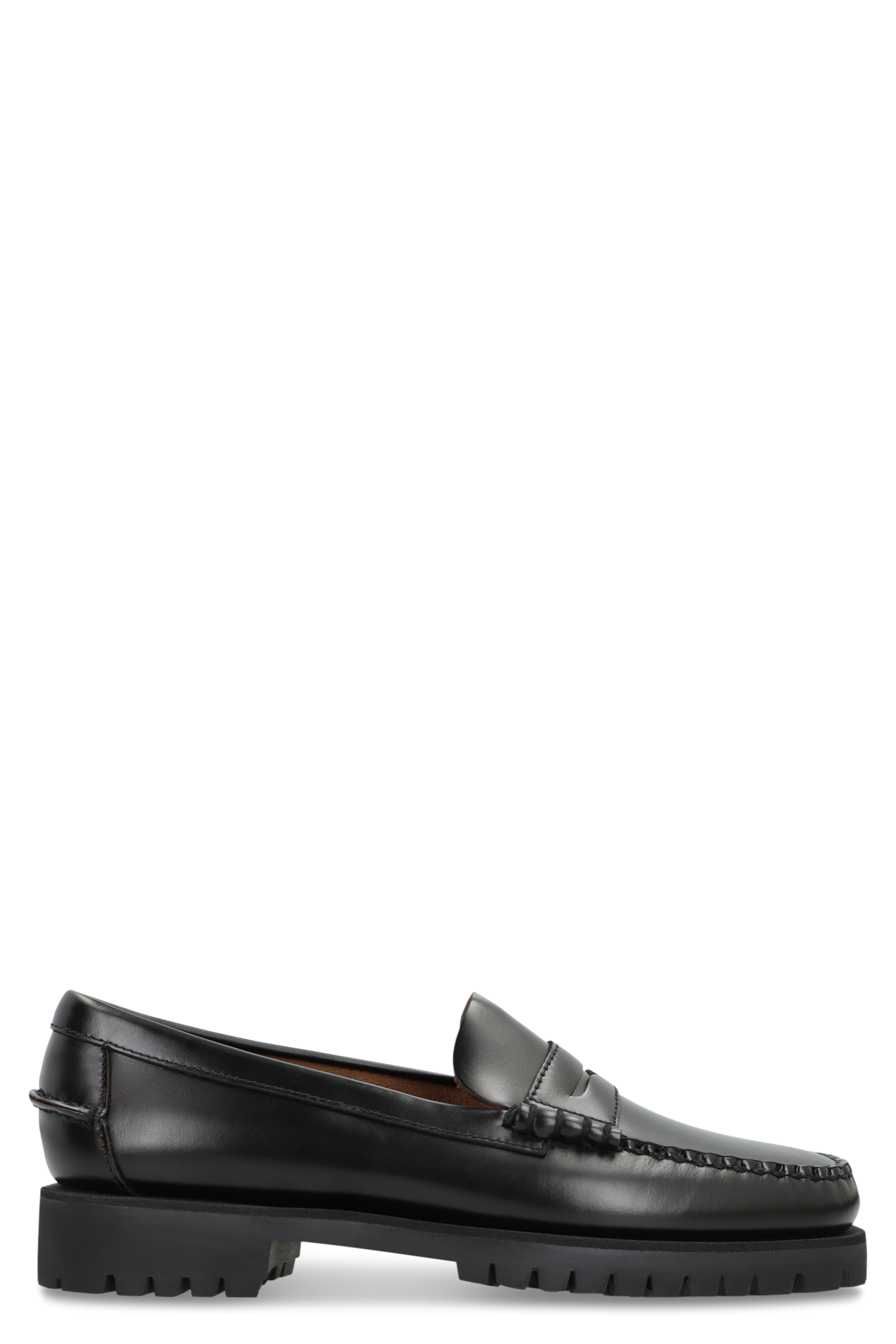 Moccasins Dan Lug in Leather