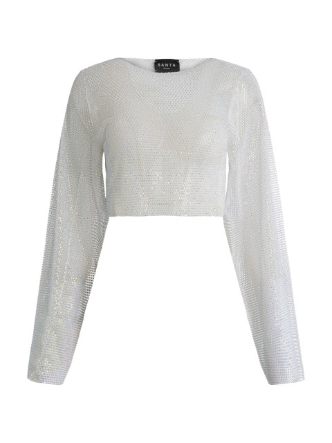Open-knit top