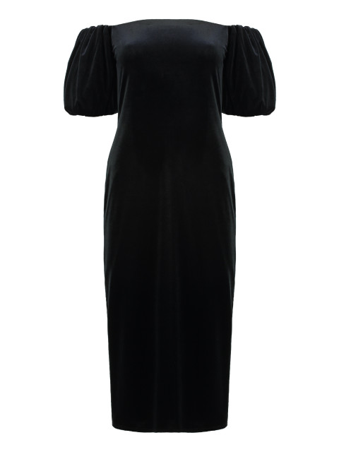 Midi velvet dresses