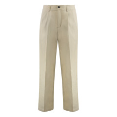 Whisky pants in cotton blend