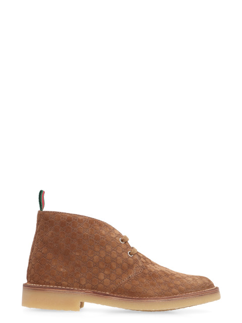 Suede ankle boots