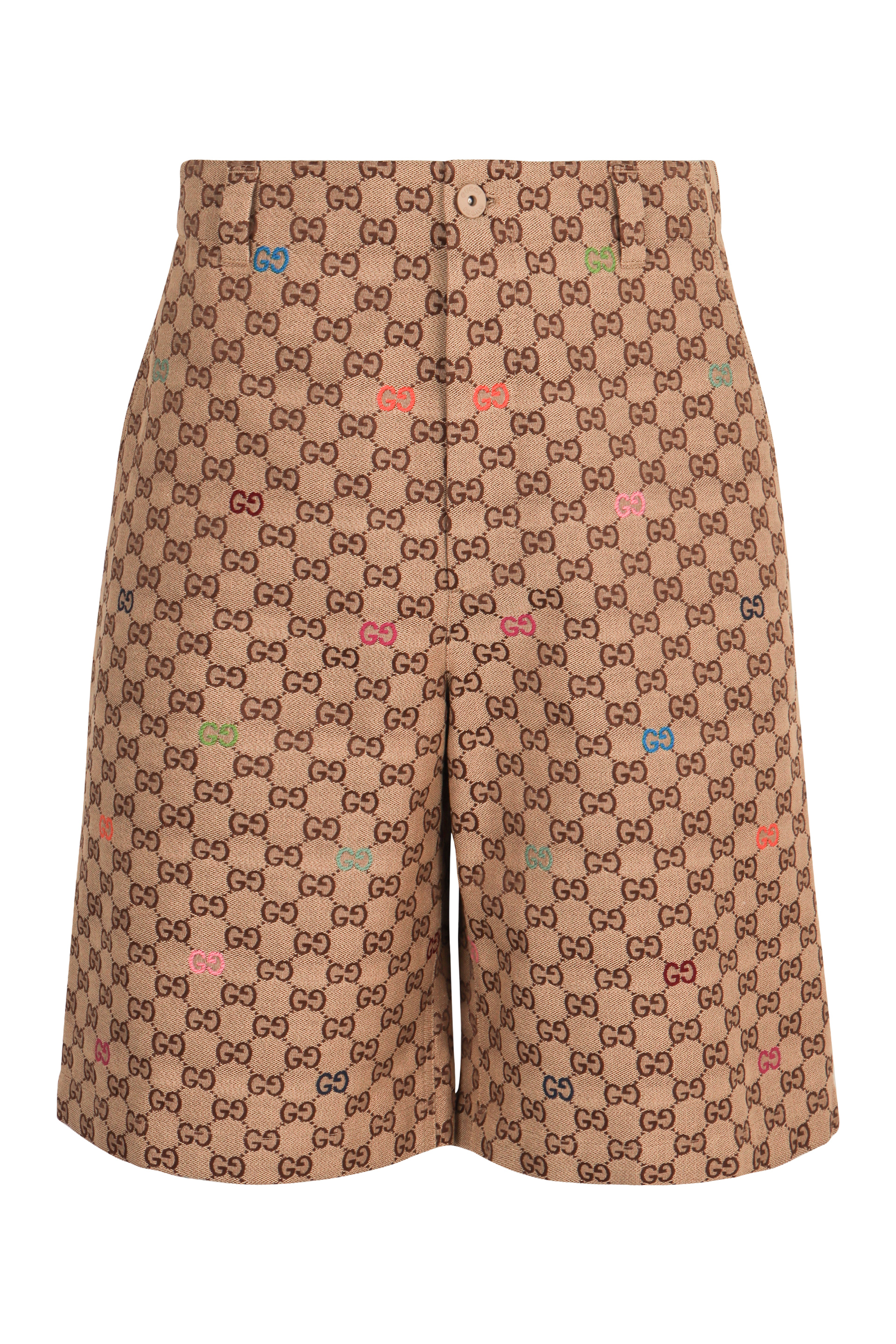 GG motif fabric shorts