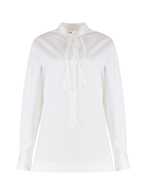 Cotton poplin shirt