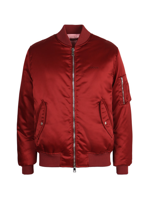 Nylon bomber jacket