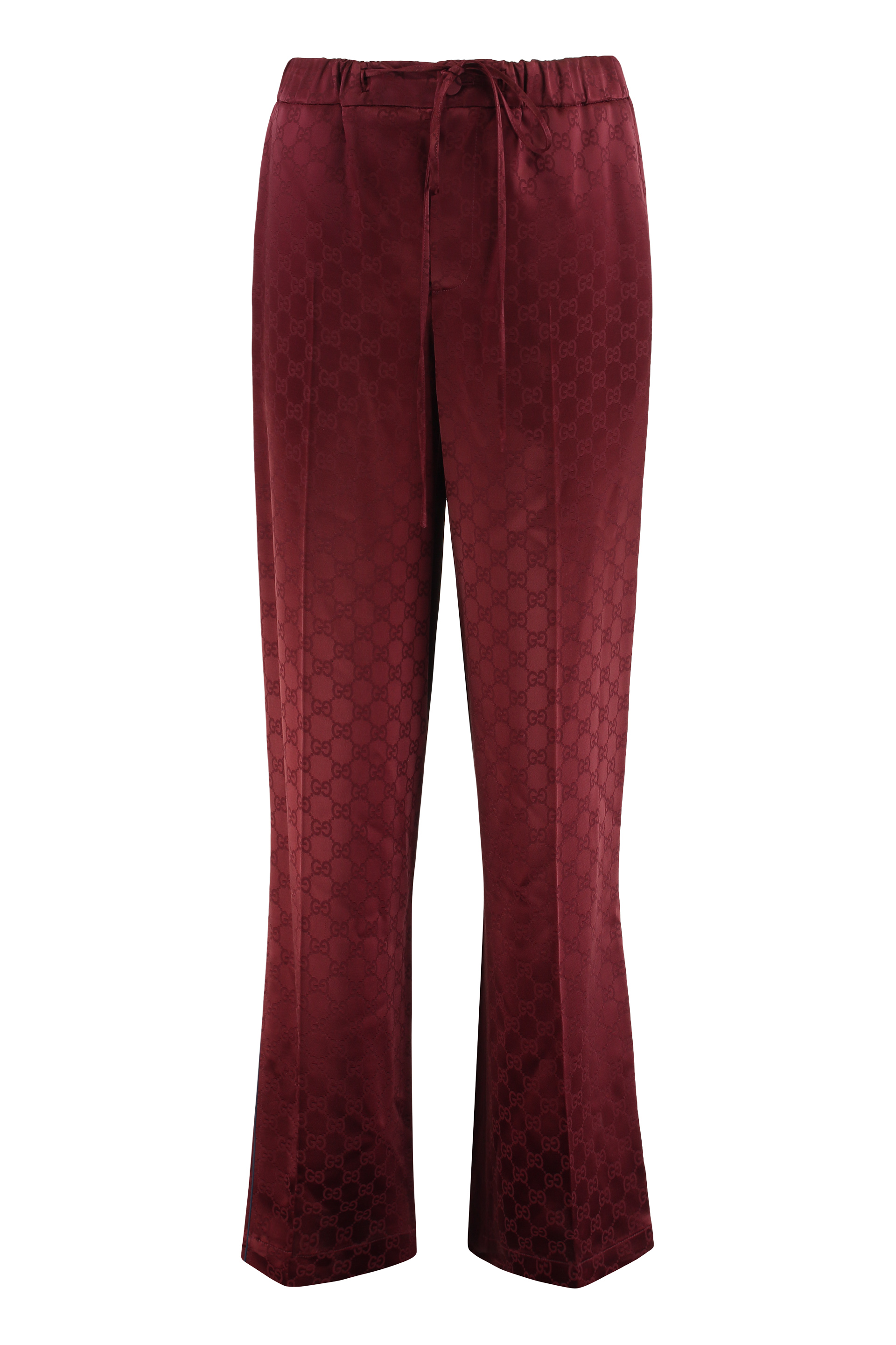 Pants in satin GG