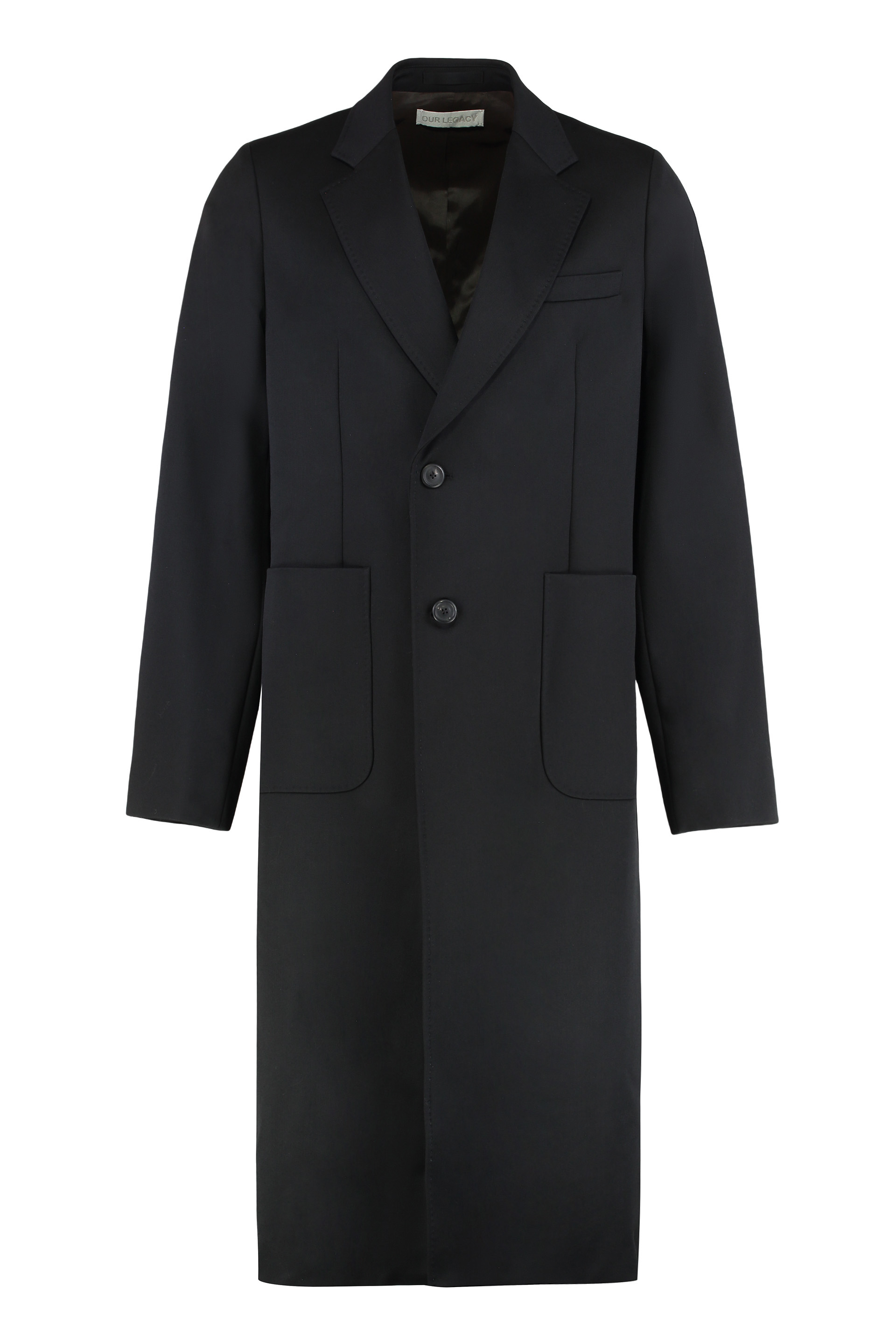 Technical fabric coat
