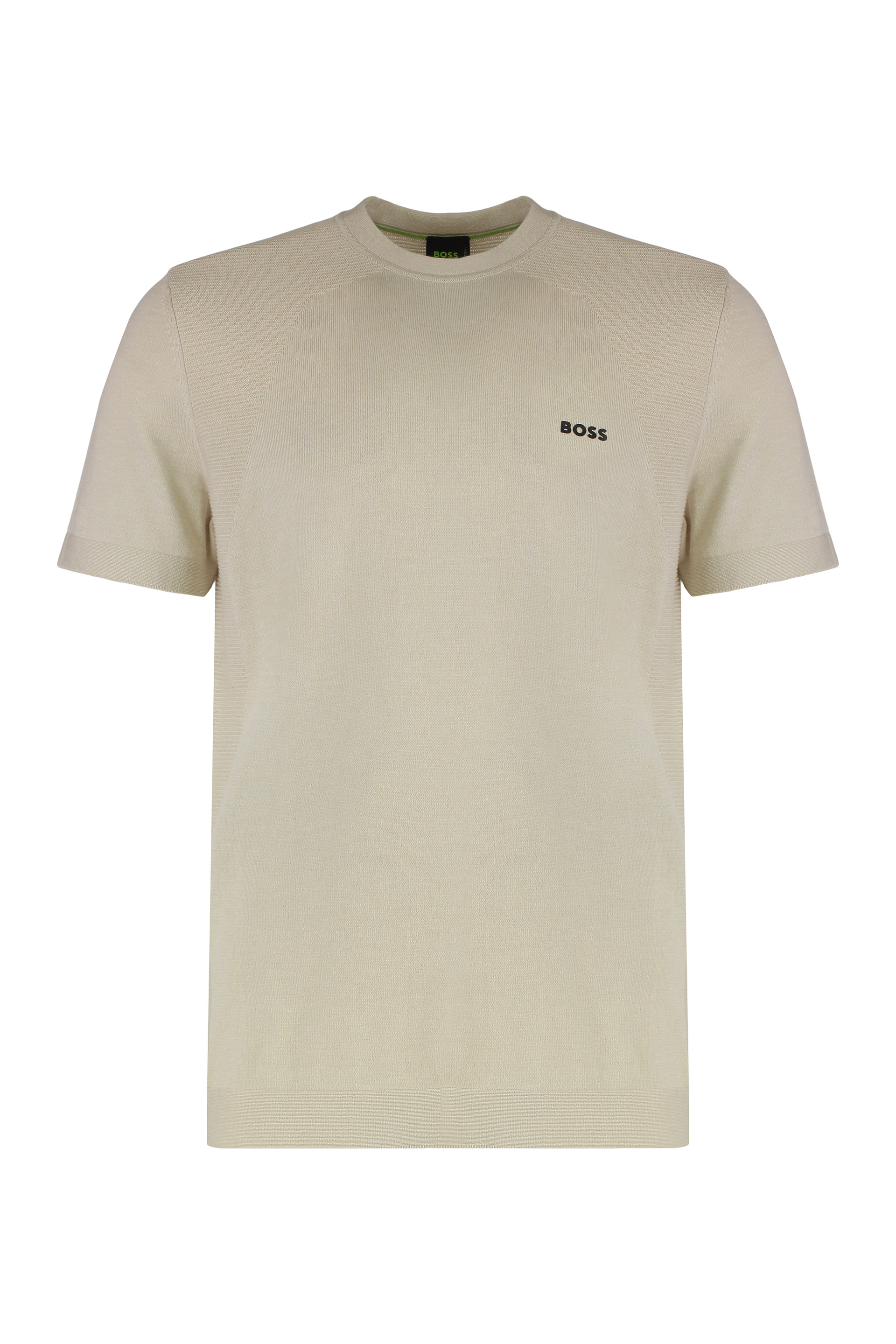T-shirt in knit short sleeves
