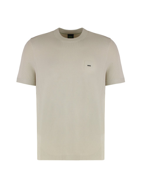 T-shirt short-sleeved in knit