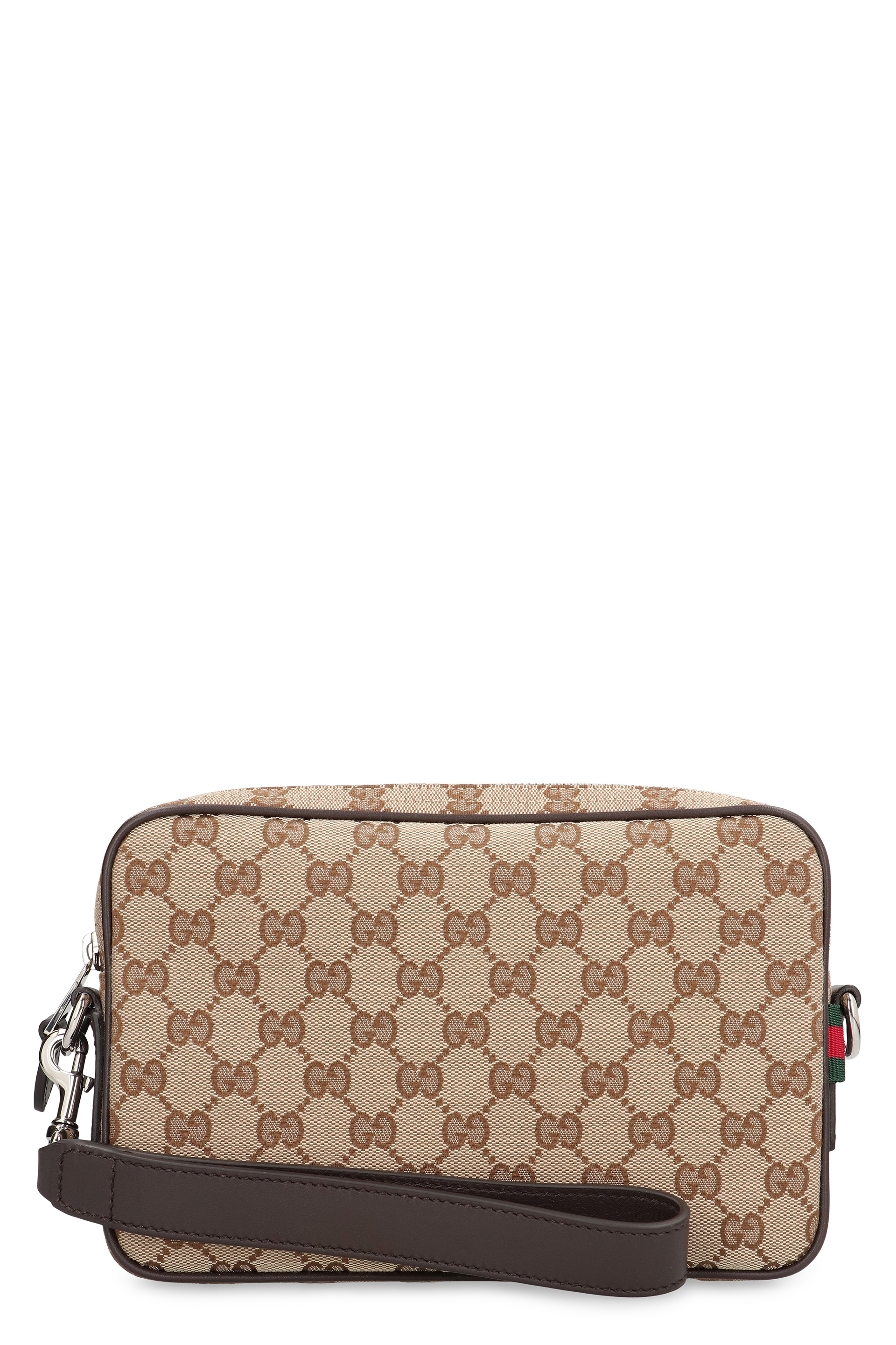 Shoulder bag in GG fabric small size
