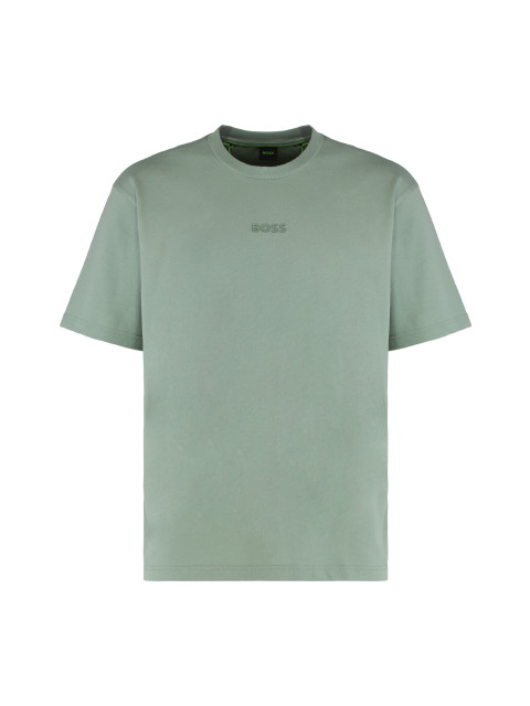crew neck T-shirt in cotton