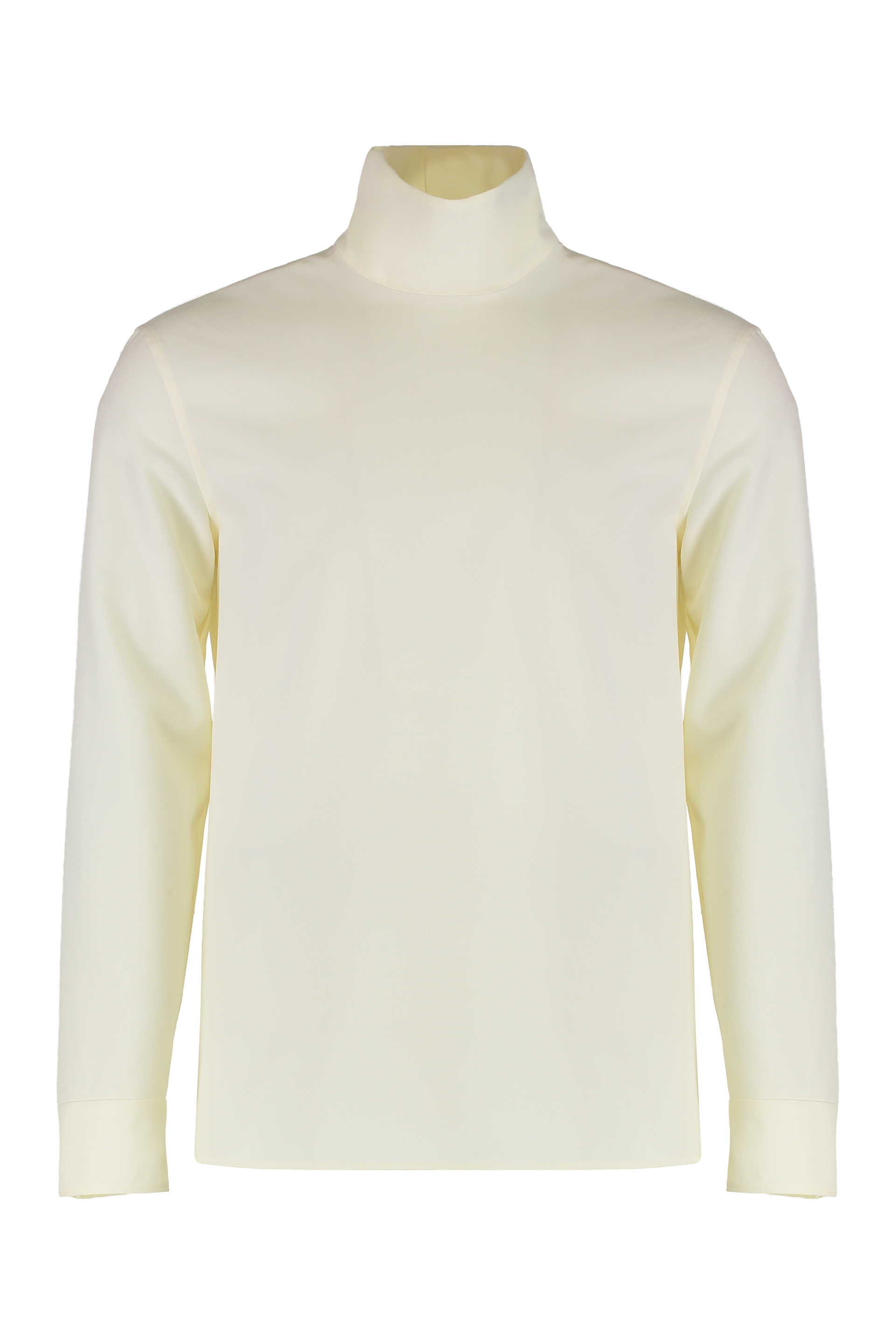 Shirt in technical panama
